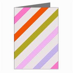 Lines Geometric Background Greeting Cards (pkg Of 8)