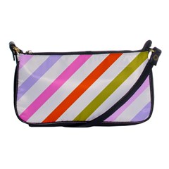 Lines Geometric Background Shoulder Clutch Bag