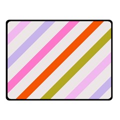 Lines Geometric Background Fleece Blanket (small)