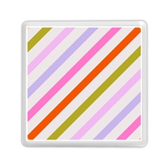 Lines Geometric Background Memory Card Reader (square)