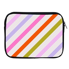 Lines Geometric Background Apple Ipad 2/3/4 Zipper Cases by Maspions