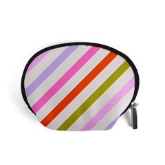 Lines Geometric Background Accessory Pouch (small) by Maspions