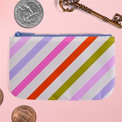 Lines Geometric Background Large Coin Purse