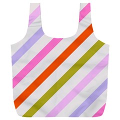 Lines Geometric Background Full Print Recycle Bag (xxxl)