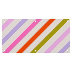 Lines Geometric Background Banner And Sign 6  X 3  by Maspions