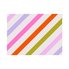 Lines Geometric Background Premium Plush Fleece Blanket (mini)