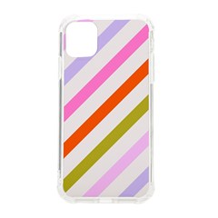 Lines Geometric Background Iphone 11 Tpu Uv Print Case