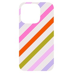 Lines Geometric Background Iphone 14 Pro Black Uv Print Case