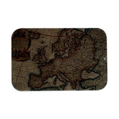 Old Vintage Classic Map Of Europe Open Lid Metal Box (silver)   by Paksenen