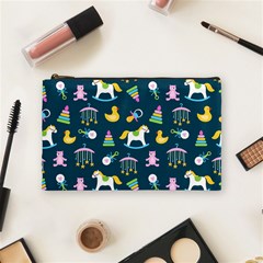 Cute Babies Toys Seamless Pattern Cosmetic Bag (medium) by Apen