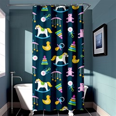 Cute Babies Toys Seamless Pattern Shower Curtain 36  X 72  (stall)  by Apen