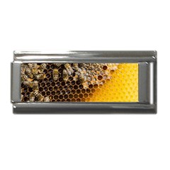 Honeycomb With Bees Superlink Italian Charm (9mm) by Apen