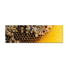 Honeycomb With Bees Sticker (bumper) by Apen