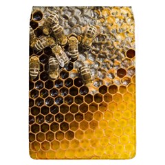 Honeycomb With Bees Removable Flap Cover (l) by Apen