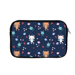 Cute Astronaut Cat With Star Galaxy Elements Seamless Pattern Apple Macbook Pro 13  Zipper Case by Apen