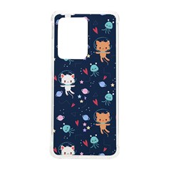 Cute Astronaut Cat With Star Galaxy Elements Seamless Pattern Samsung Galaxy S20 Ultra 6 9 Inch Tpu Uv Case by Apen