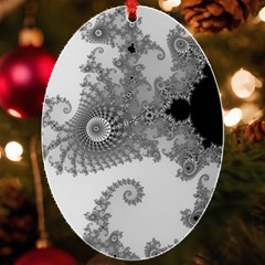 Apple Males Almond Bread Abstract Mathematics Uv Print Acrylic Ornament Oval