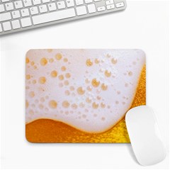 Beer Foam Texture Macro Liquid Bubble Small Mousepad by Cemarart