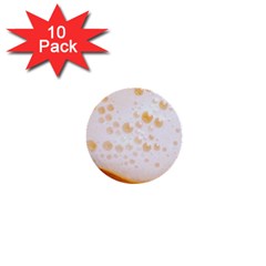 Beer Foam Texture Macro Liquid Bubble 1  Mini Buttons (10 Pack)  by Cemarart