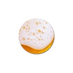 Beer Foam Texture Macro Liquid Bubble Golf Ball Marker (10 pack) Front