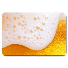 Beer Foam Texture Macro Liquid Bubble Large Doormat by Cemarart