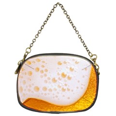 Beer Foam Texture Macro Liquid Bubble Chain Purse (two Sides) by Cemarart