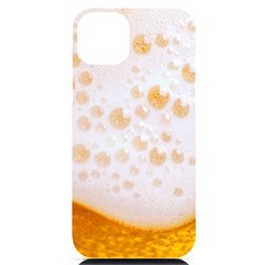 Beer Foam Texture Macro Liquid Bubble Iphone 14 Plus Black Uv Print Case by Cemarart