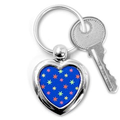 Background Star Darling Galaxy Key Chain (heart)