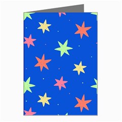 Background Star Darling Galaxy Greeting Cards (pkg Of 8)