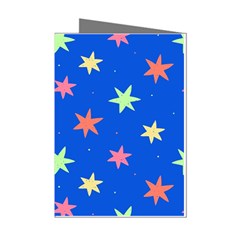 Background Star Darling Galaxy Mini Greeting Cards (pkg Of 8)