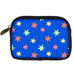 Background Star Darling Galaxy Digital Camera Leather Case