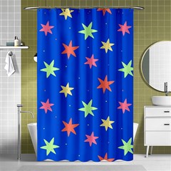 Background Star Darling Galaxy Shower Curtain 48  X 72  (small) 