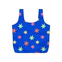 Background Star Darling Galaxy Full Print Recycle Bag (s) by Maspions