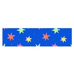 Background Star Darling Galaxy Oblong Satin Scarf (16  X 60 ) by Maspions