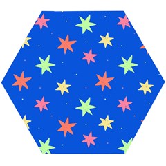 Background Star Darling Galaxy Wooden Puzzle Hexagon