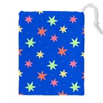 Background Star Darling Galaxy Drawstring Pouch (4XL) Front