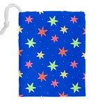 Background Star Darling Galaxy Drawstring Pouch (4XL) Back