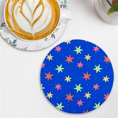 Background Star Darling Galaxy Uv Print Round Tile Coaster