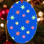 Background Star Darling Galaxy UV Print Acrylic Ornament Oval Front