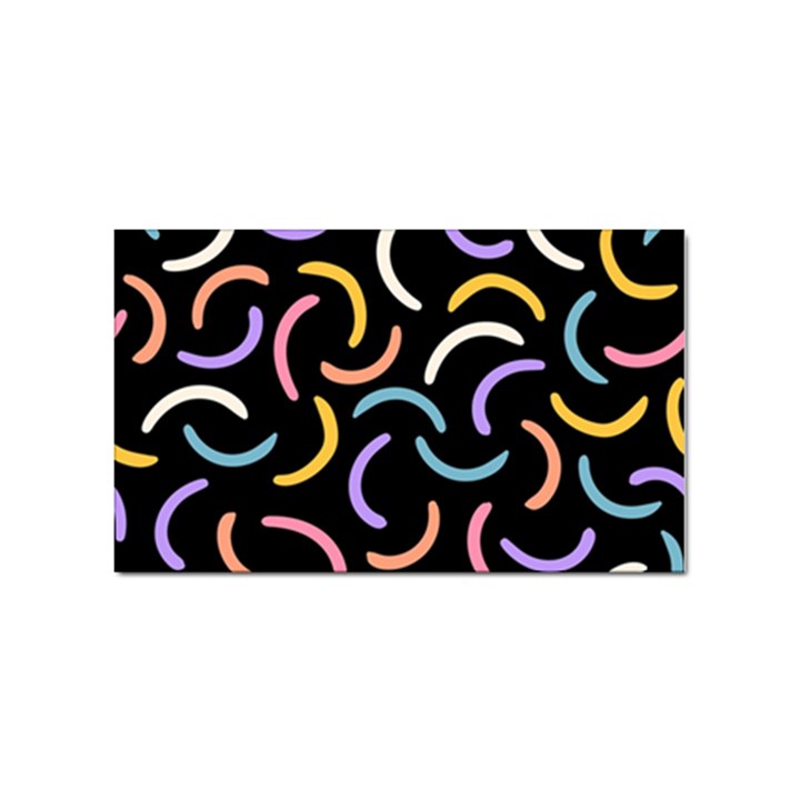 Abstract Pattern Wallpaper Sticker Rectangular (10 pack)