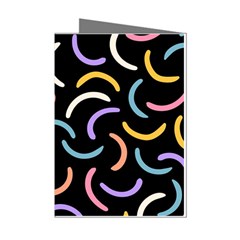 Abstract Pattern Wallpaper Mini Greeting Cards (pkg Of 8)