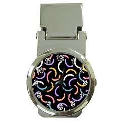 Abstract Pattern Wallpaper Money Clip Watches