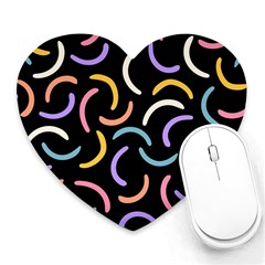 Abstract Pattern Wallpaper Heart Mousepad