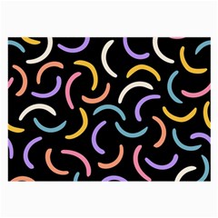 Abstract Pattern Wallpaper Large Glasses Cloth