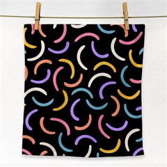 Abstract Pattern Wallpaper Face Towel