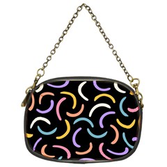 Abstract Pattern Wallpaper Chain Purse (one Side)