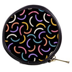 Abstract Pattern Wallpaper Mini Makeup Bag