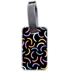 Abstract Pattern Wallpaper Luggage Tag (two Sides)