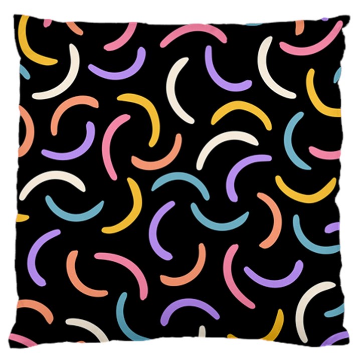 Abstract Pattern Wallpaper Large Cushion Case (One Side)