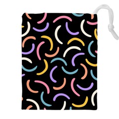 Abstract Pattern Wallpaper Drawstring Pouch (4xl)